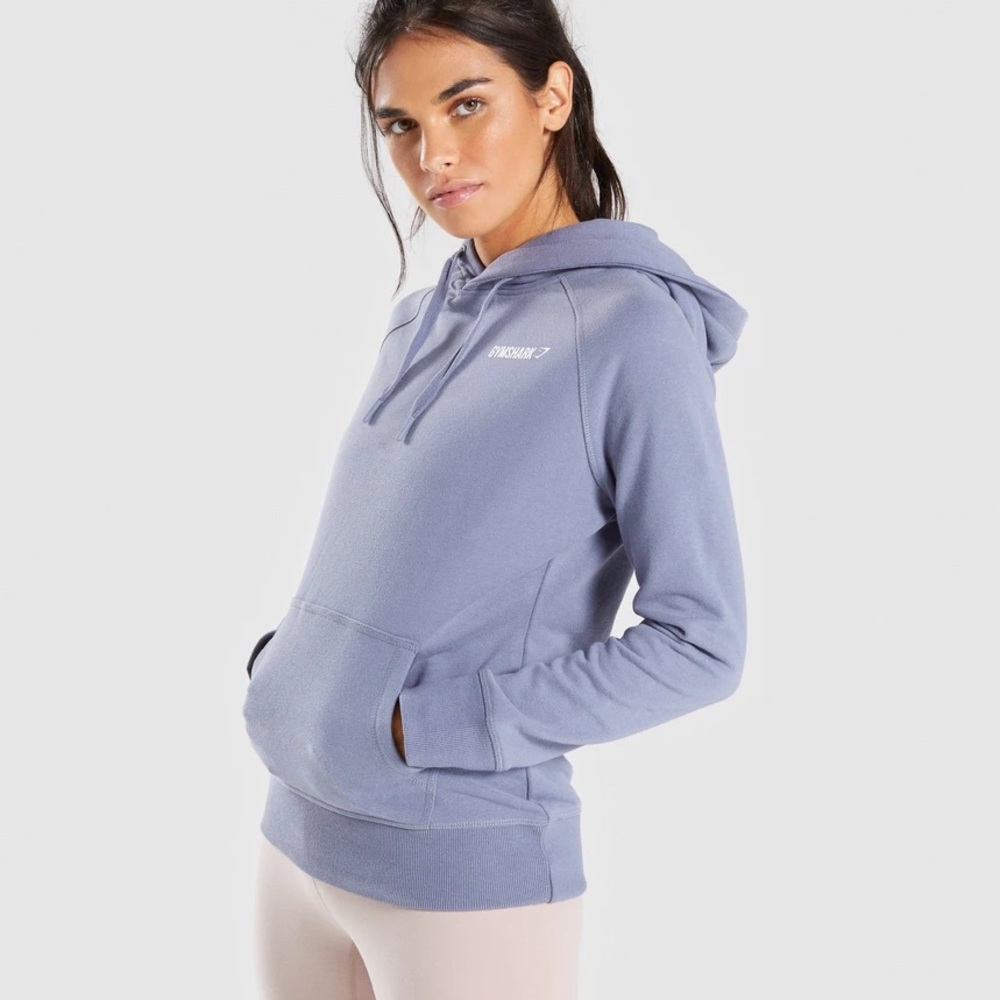 Gymshark Dusty Blue Pullover Hoodie
